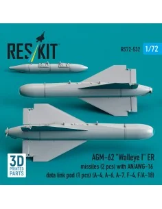 AGM-62 Walleye I ER missiles (2 pcs) with AN/AWG-16 data link pod (... 2