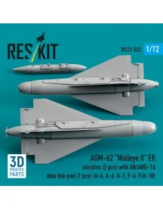 AGM-62 Walleye II ER missiles (2 pcs) with AN/AWG-16 data link pod ... 2