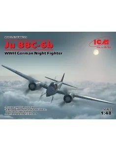 Ju 88C-6b, WWII German Night Fighter, 1/48 - ICM 48239