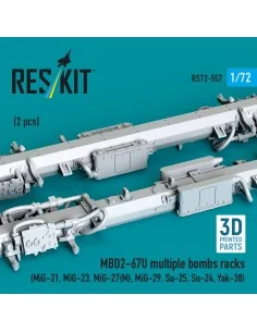 MBD2-67U multiple bombs racks (2 pcs) (MiG-21, MiG-23, MiG-27(?), M... 2