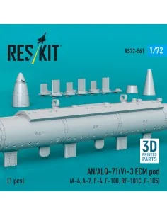 AN/ALQ-71(V)-3 ECM pod (1pcs) (A-4, A-7, F-4, F-100, RF-101C, F-105... 2