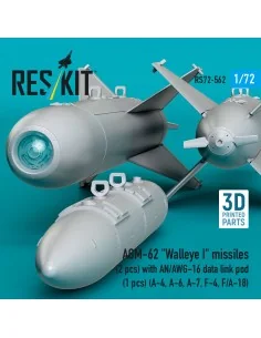 AGM-62 Walleye I missiles (2 pcs) with AN/AWG-16 data link pod (1 p... 2