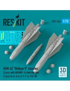 AGM-62 Walleye II missiles (2 pcs) with AN/AWG-16 data link pod (1 ...