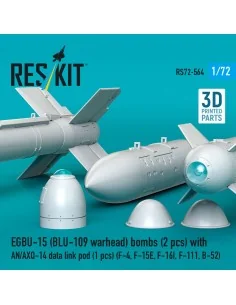 EGBU-15 (BLU-109 warhead) bombs (2 pcs) with AN/AXQ-14 data link po... 2