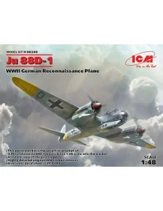 Ju 88D-1, WWII German ReconnaissancePlane, 1/48 - ICM 48240