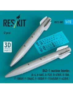 B43-1 nuclear bombs (2 pcs) (A-4, A-6A/E, A-7C/E, B-47B/E, B-58A, F...