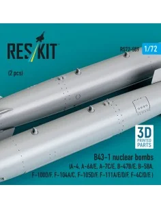 B43-1 nuclear bombs (2 pcs) (A-4, A-6A/E, A-7C/E, B-47B/E, B-58A, F... 2