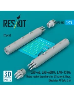 LAU-68, LAU-68D/A, LAU-131/A Hydra rocket launchers for US Army & N...