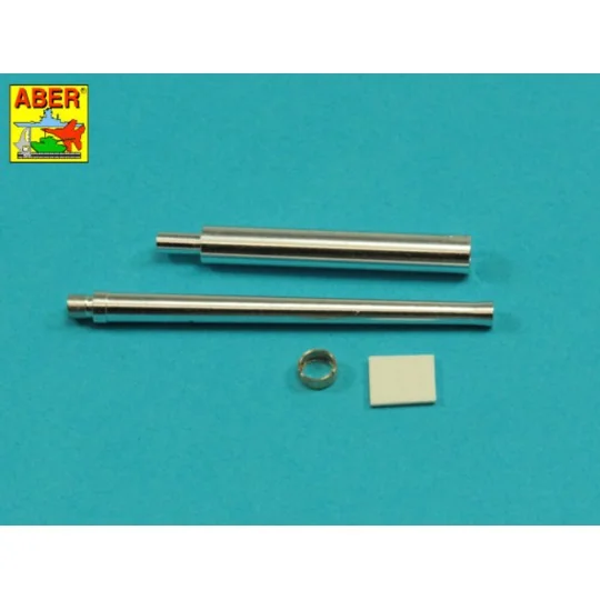 Gun barrel for 37 mm M6 gun used on US M3 & M5 tanks - Aber Models ...