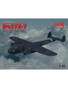 Do 17Z-7, WWII German Night Fighter, 1/48 - ICM 48245