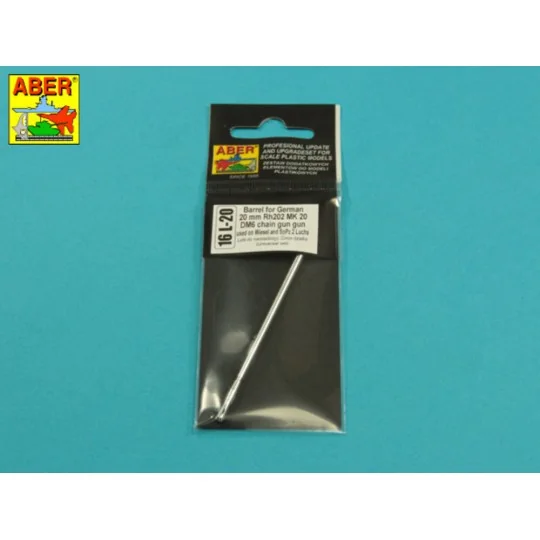 Barrel for German 20 mm RH202 MK 20 DM chain gun used on Wiesel, Lu...