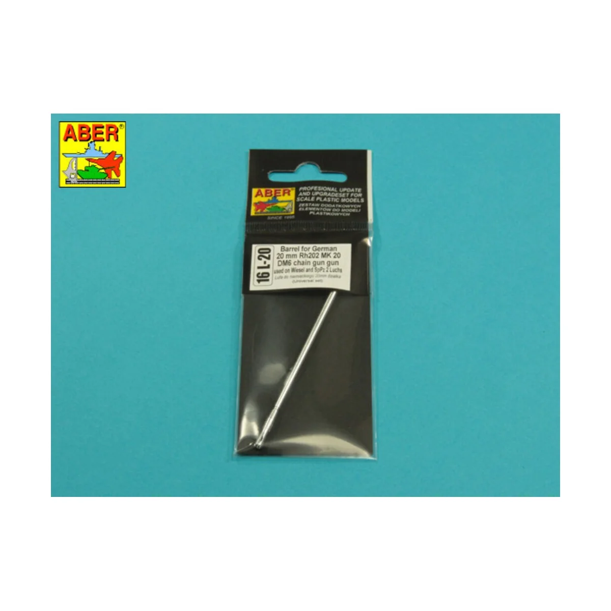 Barrel for German 20 mm RH202 MK 20 DM chain gun used on Wiesel, Lu...