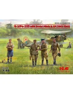 U-2/Po-2VS with Soviet Pilots & GP (1943 -1945) Limited, 1/48 - ICM...