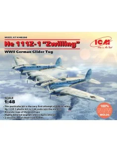 He 111Z-1 Zwilling, WWII German Glider Tug, 1/48 - ICM 48260