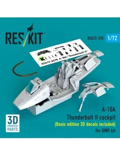 A-10A Thunderbolt II cockpit (Basic edition 3D decals included) (3D...