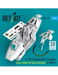 A-10C Thunderbolt II cockpit (Basic edition 3D decals included) (3D...