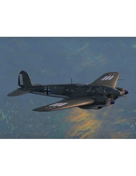 He 111H-3 WWII German Bomber (100% new molds), 1/48 - ICM 48261