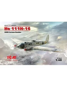 He 111H-16, WWII German Bomber, 1/48 - ICM 48263