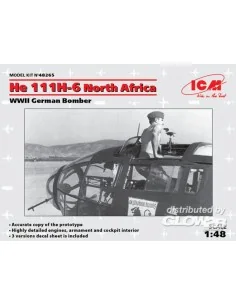 He 111H-6 North Africa, WWII German Bombe Limited, 1/48 - ICM 48265 2