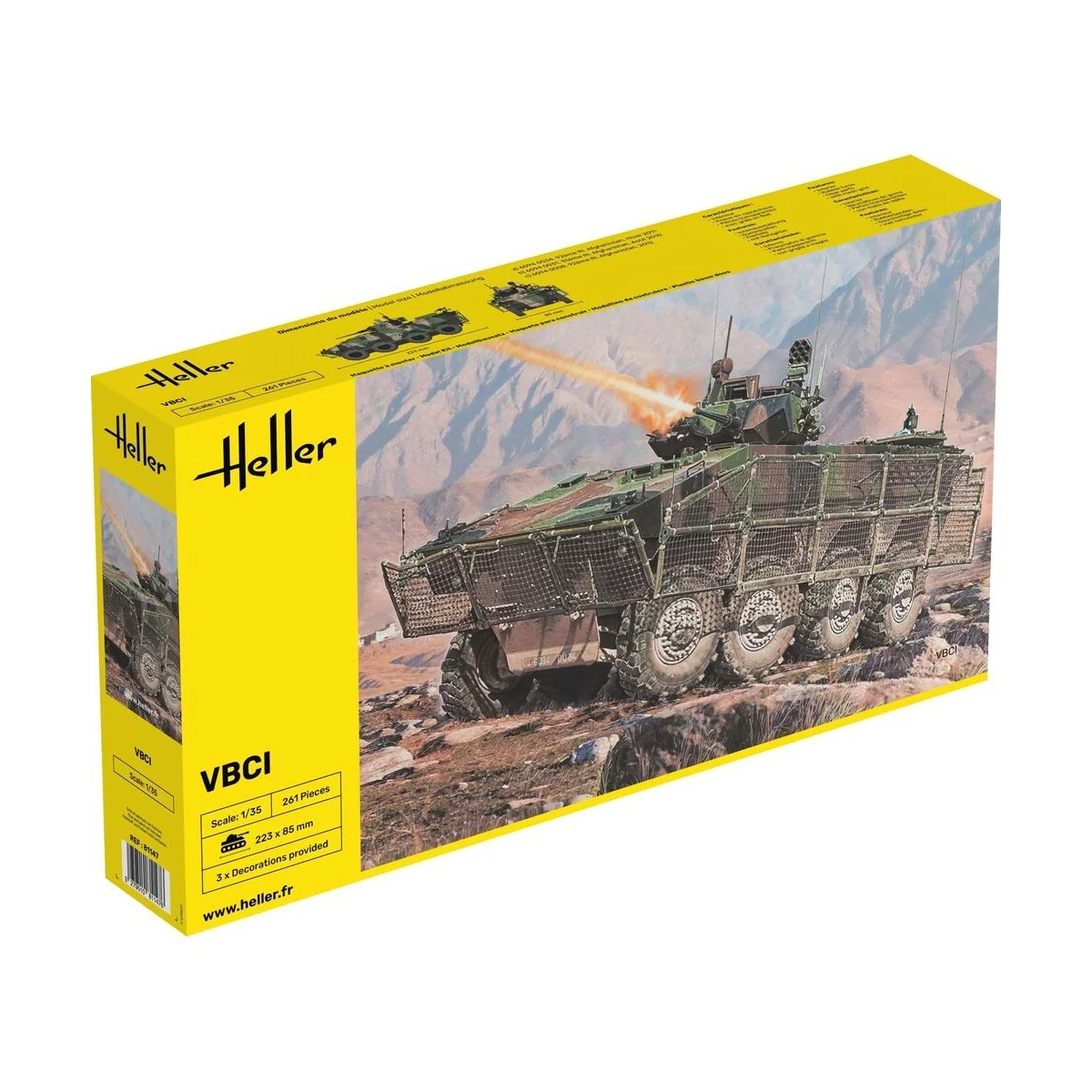 VBCI, 1/35 - Heller 81147 VBCI, 1/35 - Heller 81147