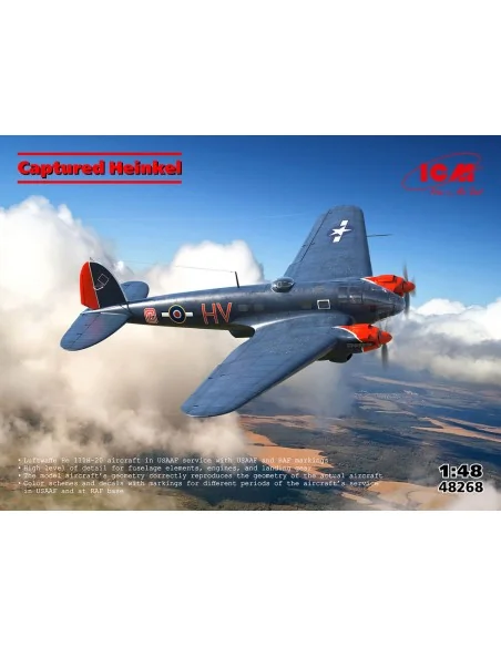 'Captured Heinkel', 1/48 - ICM 48268