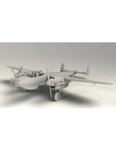 Do 217N-1, WWII German Night Fighter (100% new molds), 1/48 - ICM 4...