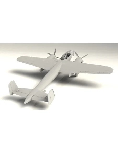 Do 217N-1, WWII German Night Fighter (100% new molds), 1/48 - ICM 4...