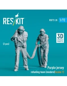 Purple jersey refueling team (modern) (scene 1) (2 pcs) (3D Printed...