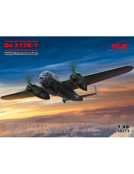 [NO_DESC] Do 217K-1, WWII German bomber, 1/48 - ICM 48273