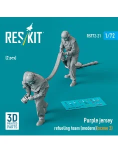 Purple jersey refueling team (modern) (scene 2) (2 pcs) (3D Printed...