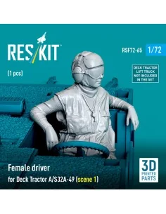 Female driver for Deck Tractor A/S32A-49 (scene 1) (1 pcs) (3D Prin...