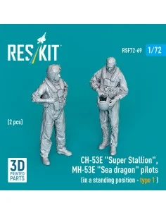 CH-53E Super Stallion, MH-53E Sea dragon pilots (in a standing posi...