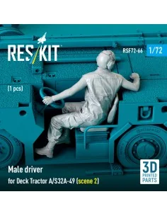 Male driver for Deck Tractor A/S32A-49 (scene 2) (1 pcs) (3D Printe... 2