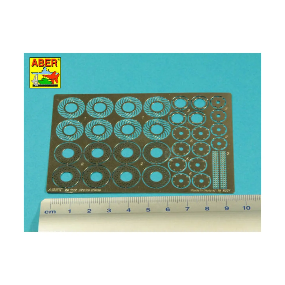 Brake discs, 1/24 - Aber Models 24002 Brake discs, 1/24 - Aber Models 24002