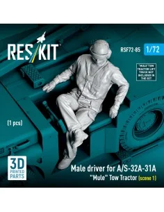 Male driver for A/S-32A-31A Mule Tow Tractor (scene 1) (1 pcs) (3D ...