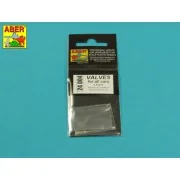 VALVES for all cars x 20pcs, 1/24 - Aber Models 24004