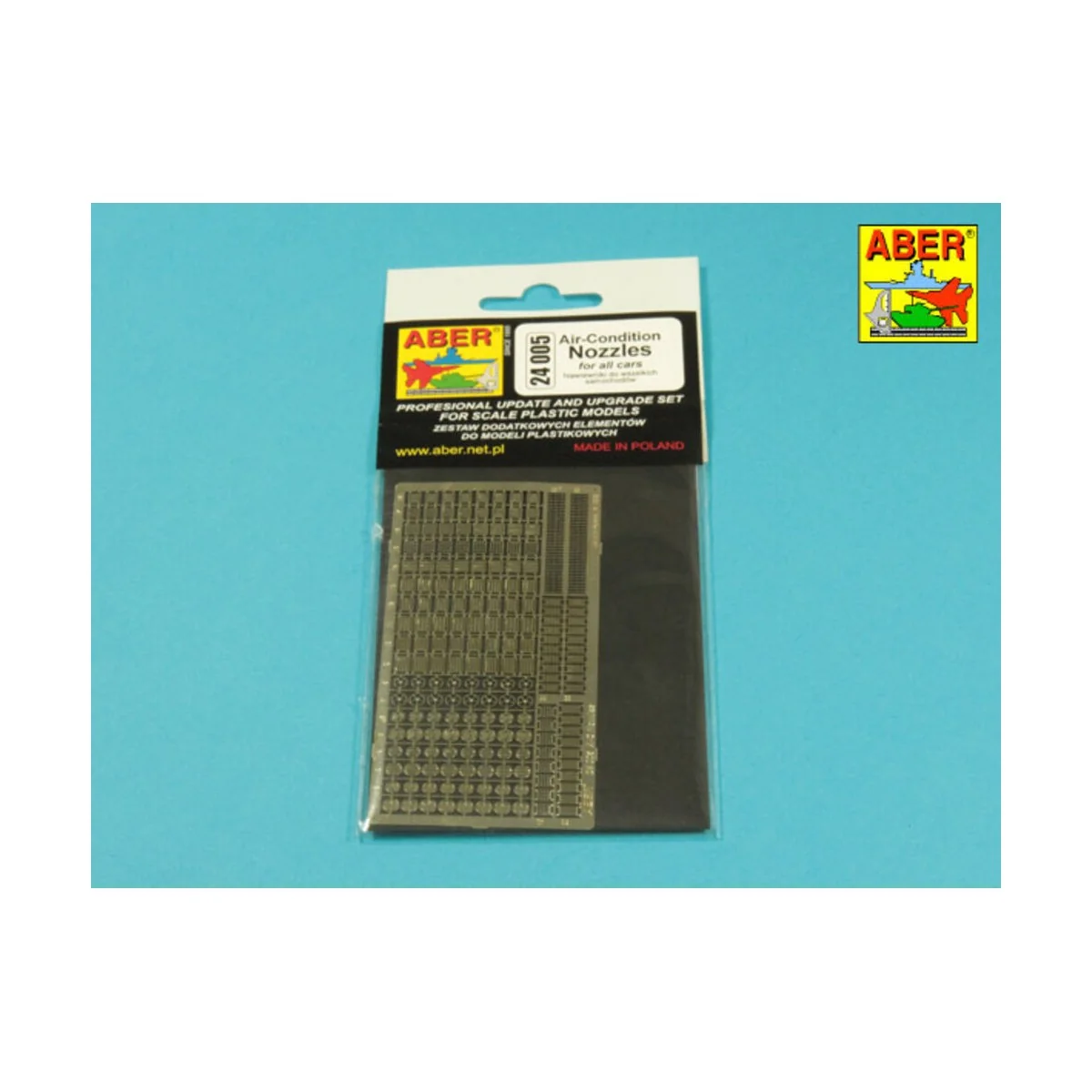 Nozzles, 1/24 - Aber Models 24005 Nozzles, 1/24 - Aber Models 24005