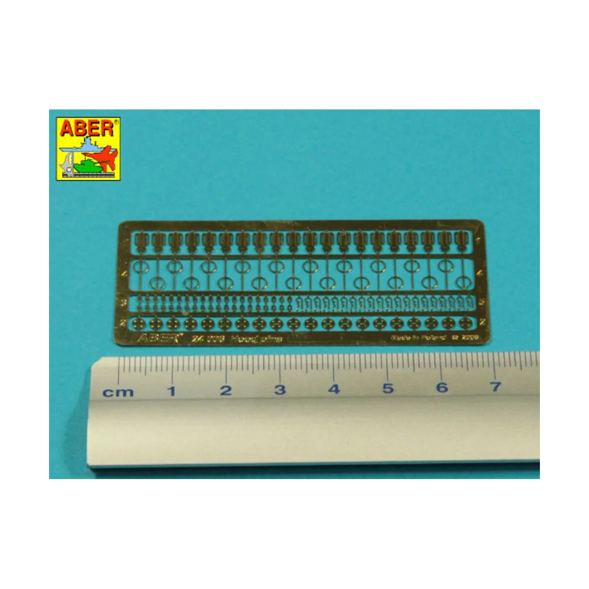 Hood pins, 1/24 - Aber Models 24006 Hood pins, 1/24 - Aber Models 24006