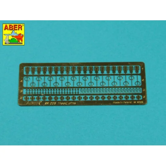 Hood pins, 1/24 - Aber Models 24006 Hood pins, 1/24 - Aber Models 24006