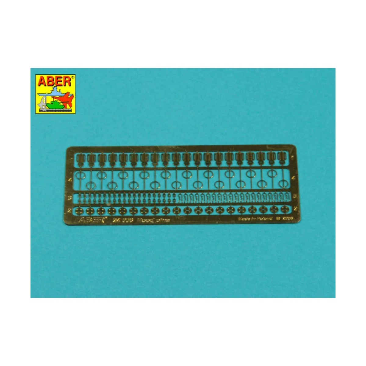 Hood pins, 1/24 - Aber Models 24006 Hood pins, 1/24 - Aber Models 24006