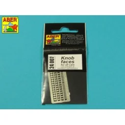 Knob Faces, 1/24 - Aber Models 24007