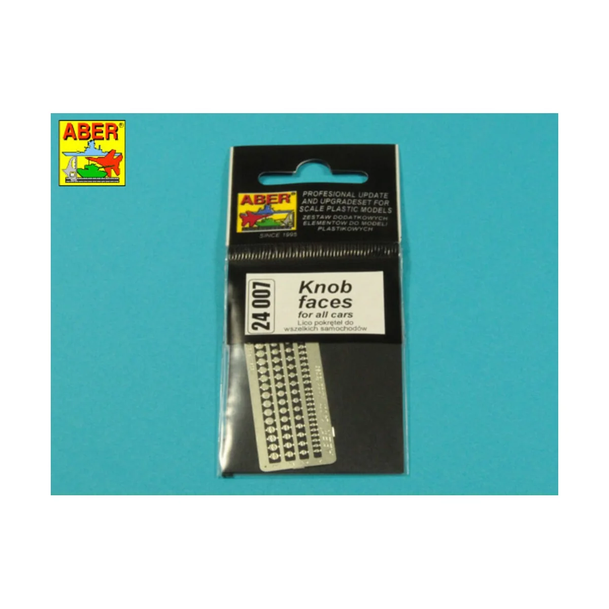 Knob Faces, 1/24 - Aber Models 24007