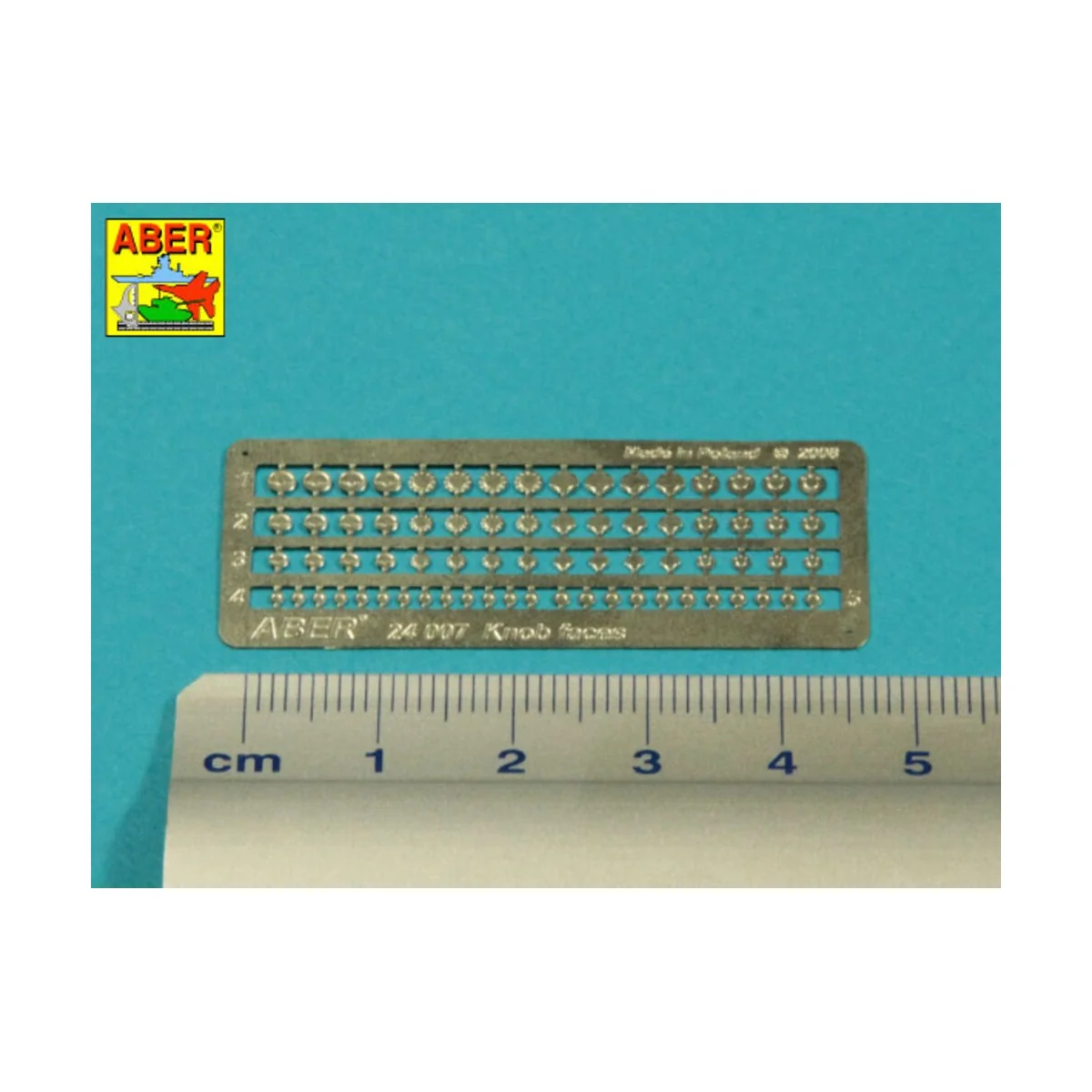 Knob Faces, 1/24 - Aber Models 24007