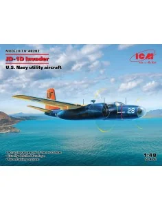 Jig Dog JD-1D Invader U.S. Navy utility aircraft, 1/48 - ICM 48287