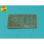 Hood hinges for all cars, 1/24 - Aber Models 24010 Hood hinges for all cars, 1/24 - Aber Models 24010