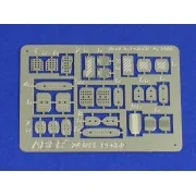 Pedals for all cars, 1/24 - Aber Models 24011