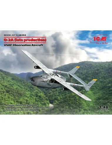 O-2A (late production), USAF Observation Aircraft, 1/48 - ICM 48292