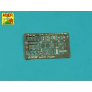 Pedals for all cars - Aber Models 24011