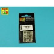 Pedals for all cars, 1/24 - Aber Models 24011