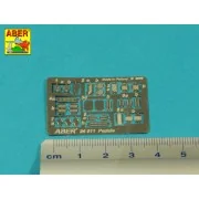 Pedals for all cars, 1/24 - Aber Models 24011